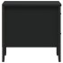 Mesitas de noche 2 uds madera de ingeniería negro 40x41x40