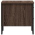 Mesitas noche 2 uds madera ingeniería marrón roble 40x41x40