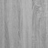 Mesita de noche 2 uds madera ingeniería gris Sonoma 40x41x40