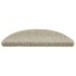 Alfombrillas autoadhesivas sisal 15 uds verde claro 56x17x3