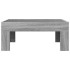 Mesa de centro con Infinity LED gris Sonoma 70x50x30
