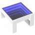 Mesa de centro con Infinity LED blanco 50x53x30