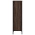 Estantería madera de ingeniería marrón roble 50x31x106