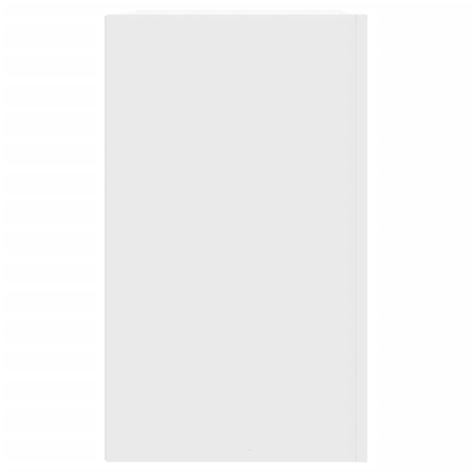 Armario de pared madera de ingeniería blanco 75x35x60