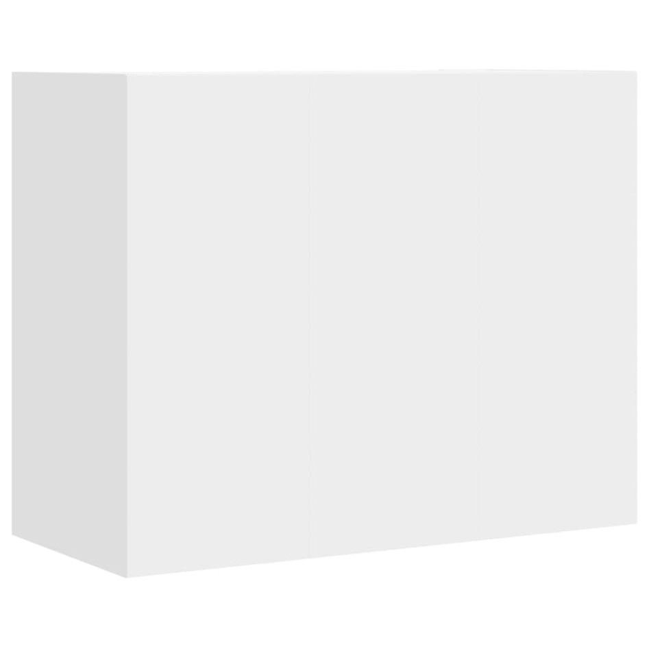 Armario de pared madera de ingeniería blanco 75x35x60