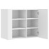 Armario de pared madera de ingeniería blanco 75x35x60