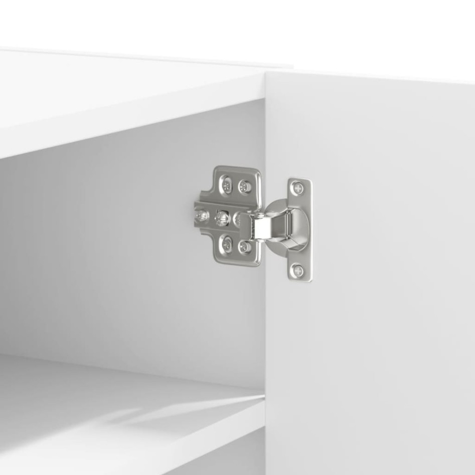 Armario de pared madera de ingeniería blanco 75x35x60