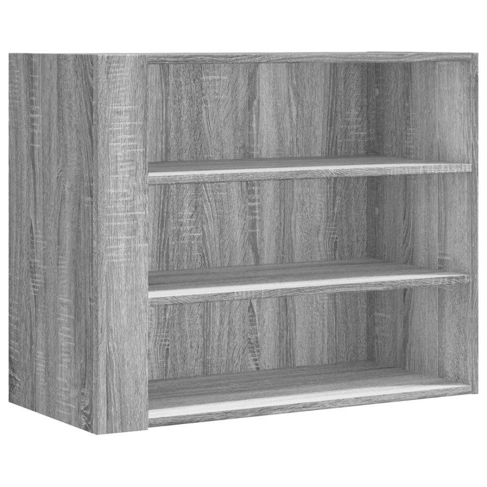 Armario de pared madera de ingeniería gris Sonoma 75x35x60