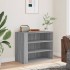 Armario de pared madera de ingeniería gris Sonoma 75x35x60