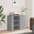 Armario de pared madera de ingeniería gris Sonoma 75x35x60