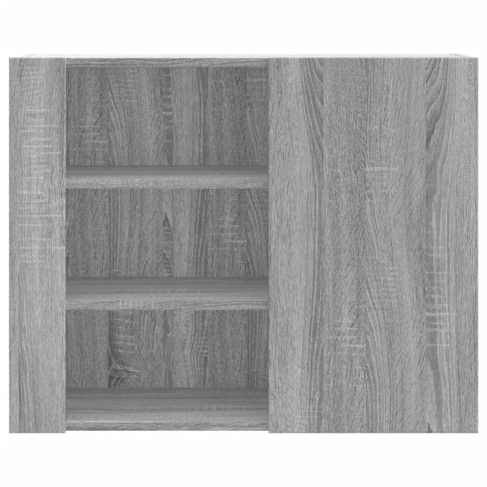 Armario de pared madera de ingeniería gris Sonoma 75x35x60