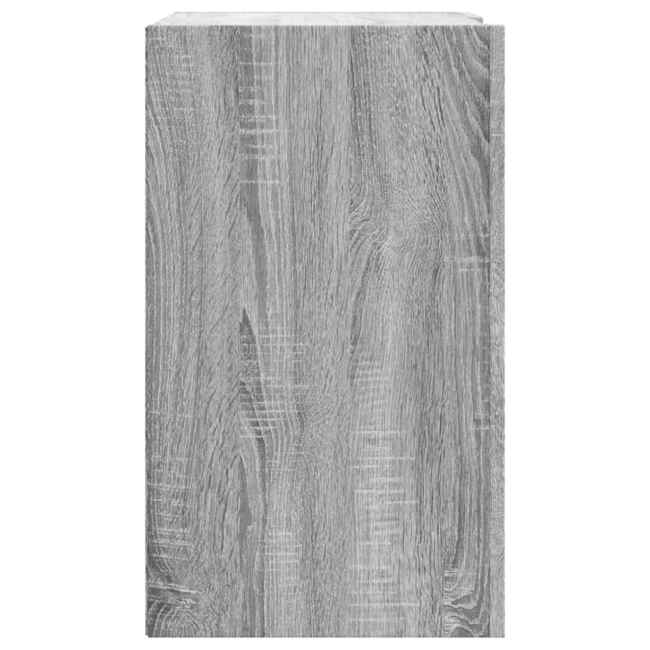 Armario de pared madera de ingeniería gris Sonoma 75x35x60