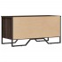 Zapatero de madera de ingeniería marrón roble 90x38x45,5