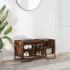 Zapatero de madera de ingeniería roble ahumado 90x38x45,5