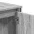 Armario lavabo baño madera ingeniería gris Sonoma 60x35x60