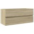 Mueble de lavabo de baño madera roble Sonoma 100x38,5x45