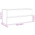 Mueble de lavabo de baño madera roble Sonoma 100x38,5x45