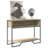 Mesa consola madera de ingeniería roble Sonoma 100x35x74,5