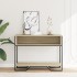 Mesa consola madera de ingeniería roble Sonoma 100x35x74,5