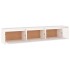 Mueble de TV 3 piezas madera maciza de pino