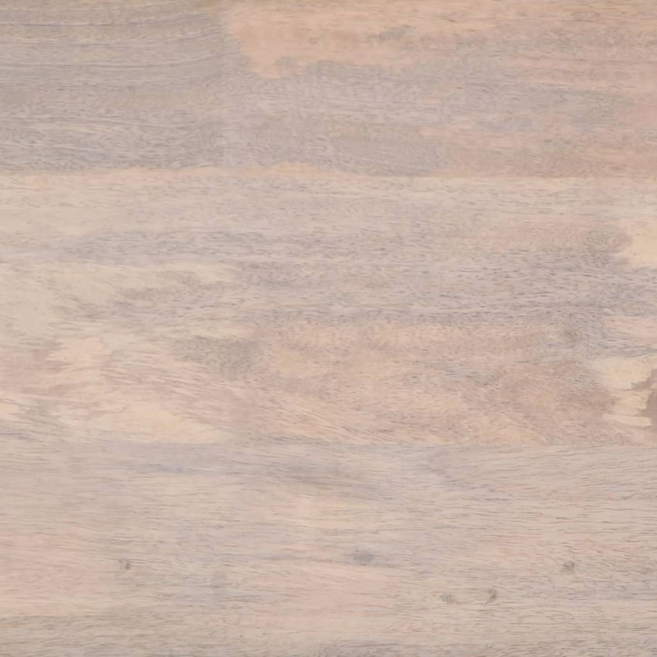 Mueble de TV madera maciza de mango 100x34x46