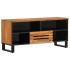 Mueble de TV madera maciza de acacia 100x34x46