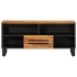Mueble de TV madera maciza de acacia 100x34x46