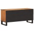 Mueble de TV madera maciza de acacia 100x34x46