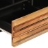 Mueble de TV madera maciza de acacia 100x34x46