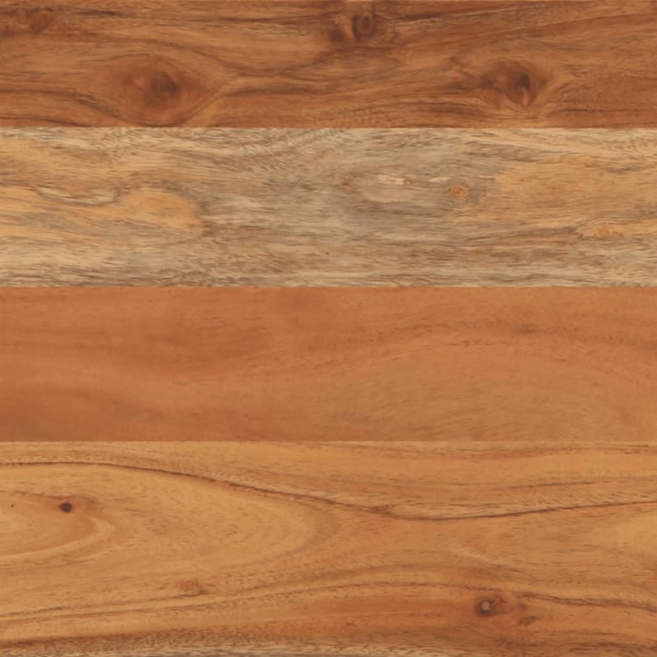 Mueble de TV madera maciza de acacia 100x34x46