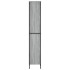 Estantería de madera de ingeniería gris Sonoma 50x31x169