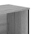 Estantería de madera de ingeniería gris Sonoma 50x31x169