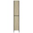 Estantería madera de ingeniería roble Sonoma 50x31x169