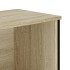 Estantería madera de ingeniería roble Sonoma 50x31x169