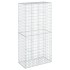 Cesta de gaviones con cubierta hierro galvanizado 100x50x200