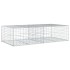 Cesta de gaviones con cubierta hierro galvanizado 200x100x50