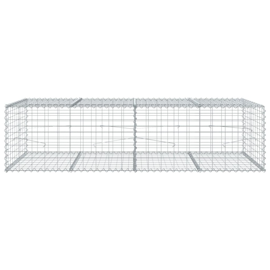 Cesta de gaviones con cubierta hierro galvanizado 200x100x50