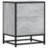 Mesitas noche 2 uds madera ingeniería gris Sonoma 40x31x50