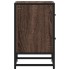 Mesitas noche 2 uds madera ingeniería marrón roble 40x31x50