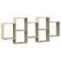 Estante de pared madera ingeniería roble Sonoma 159x18x65