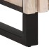 Aparador de madera maciza de mango 60x34x75