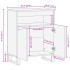 Aparador de madera maciza de mango 60x34x75