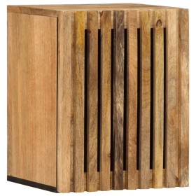 Armario de lavabo para baño madera maciza de mango 38x34x48