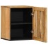 Armario de lavabo para baño madera maciza de mango 38x34x48