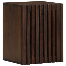 Armario de baño de pared madera maciza de mango 38x34x48