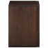 Armario de baño de pared madera maciza de mango 38x34x48