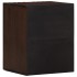 Armario de baño de pared madera maciza de mango 38x34x48