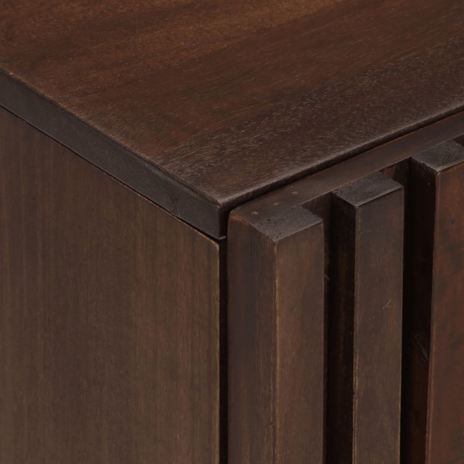 Armario de baño de pared madera maciza de mango 38x34x48