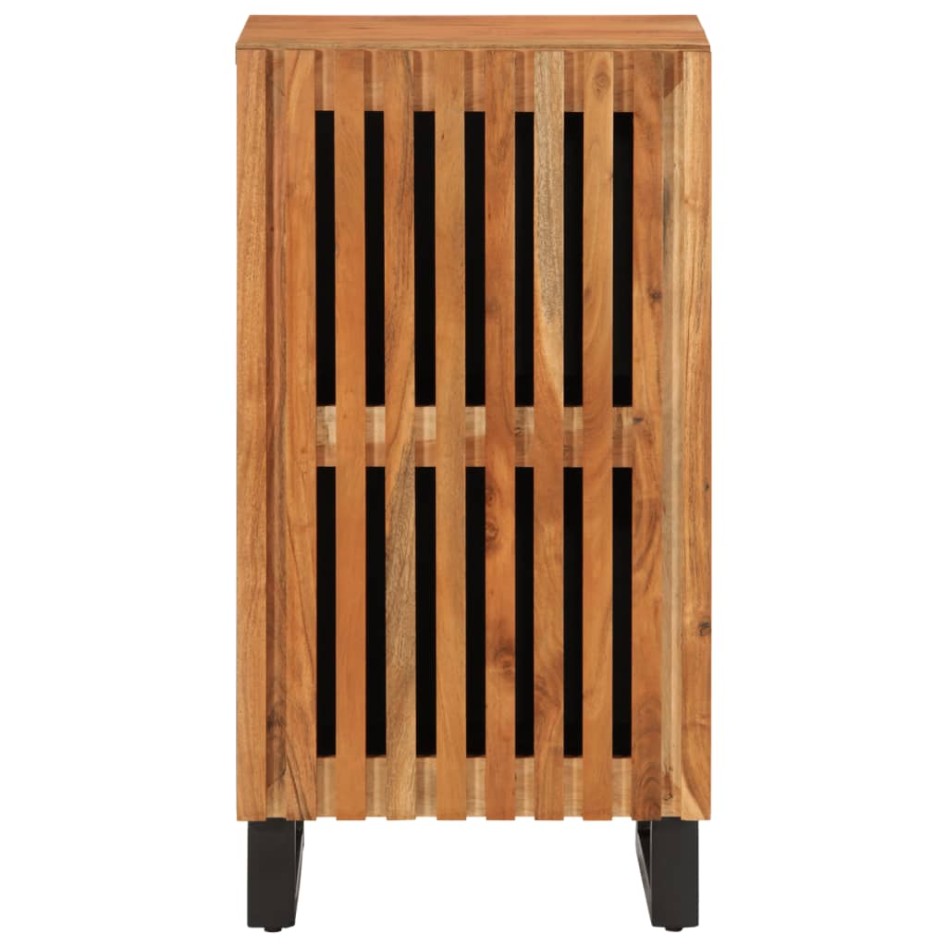 Aparador de madera maciza acacia 40x34x75