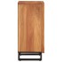 Aparador de madera maciza acacia 40x34x75